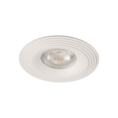GU10 Recessed Round Downlight 68mm Cut-out IP20 10W Max - White Liglo