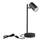 Evalo 10W GU10 Desk Lamp - Black