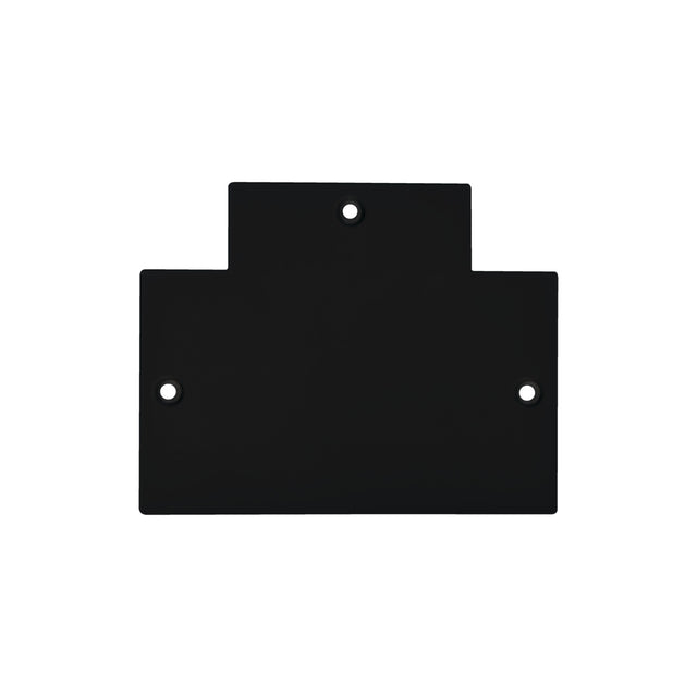 100mm Recessed Track Connector Black - Rc Con Black 35797