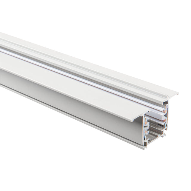 TEAR R-TR 2000x60 Recessed Mains Track Light - White