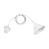 Sala Cone 6cm Pendant – White
