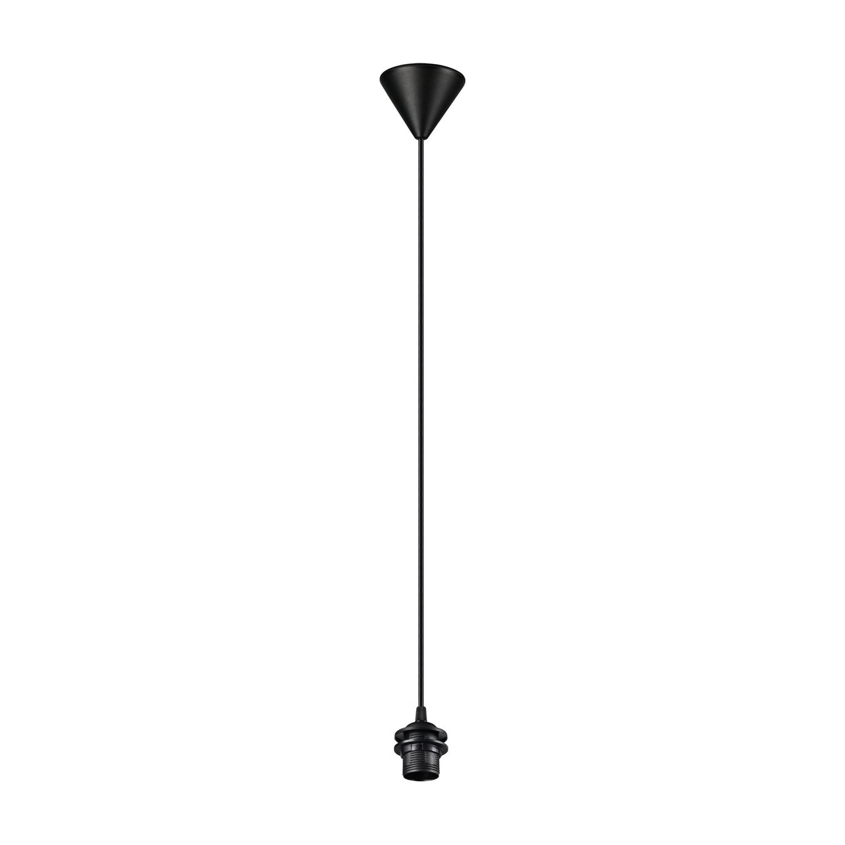 Sala Cone 6cm Pendant – Black