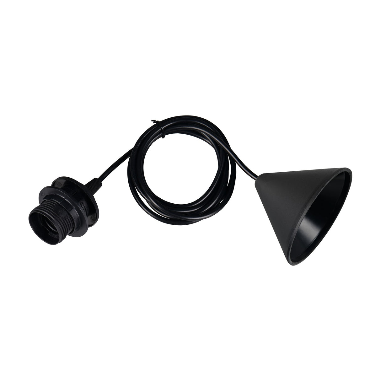 Sala Cone 6cm Pendant – Black