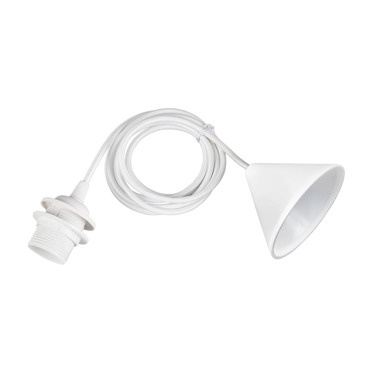 Sala Cone 12cm Pendant – White