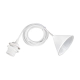 Sala Cone 12cm Pendant – White