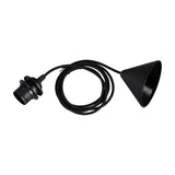 Sala Cone 12cm Pendant – Black