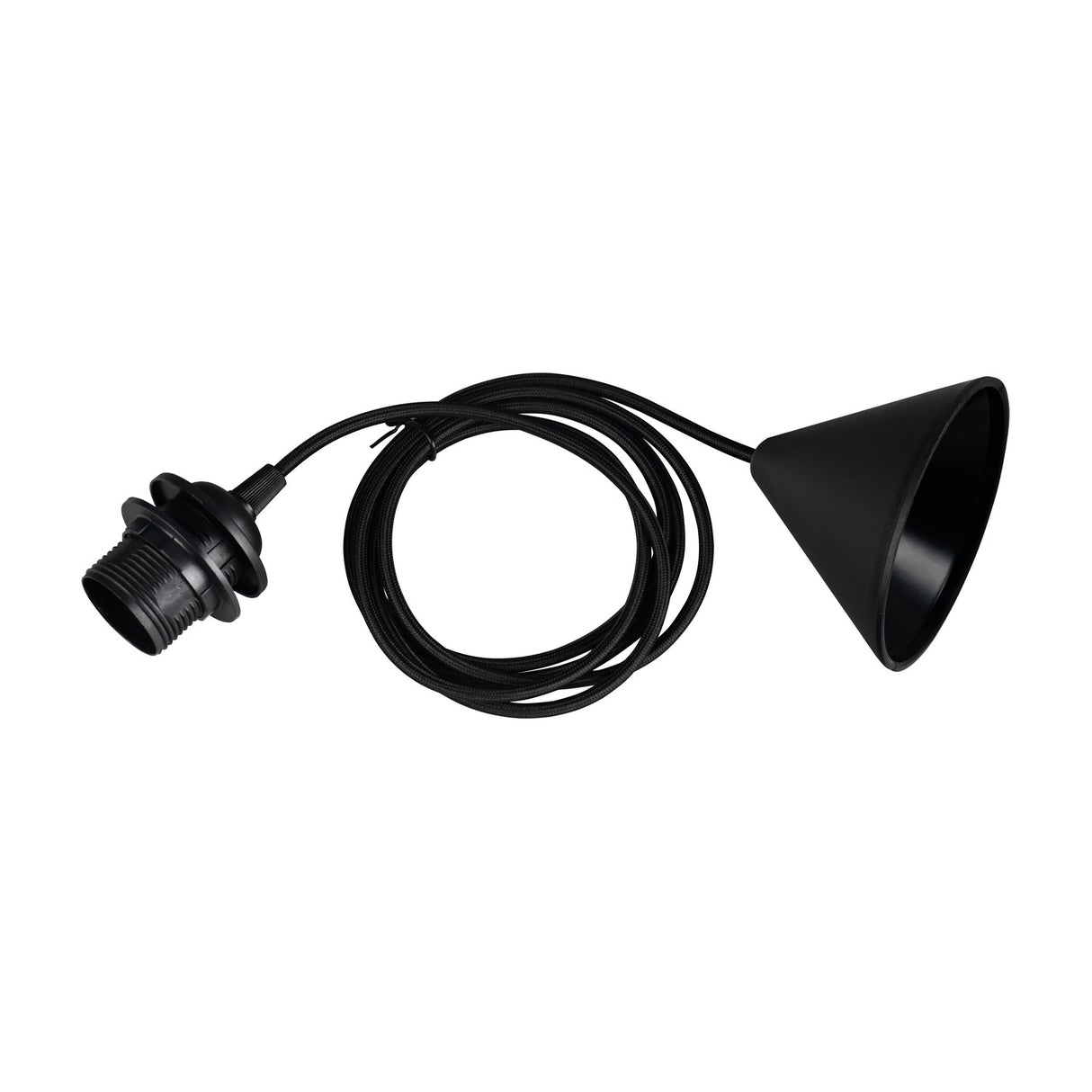 Sala Cone 12cm Pendant – Black