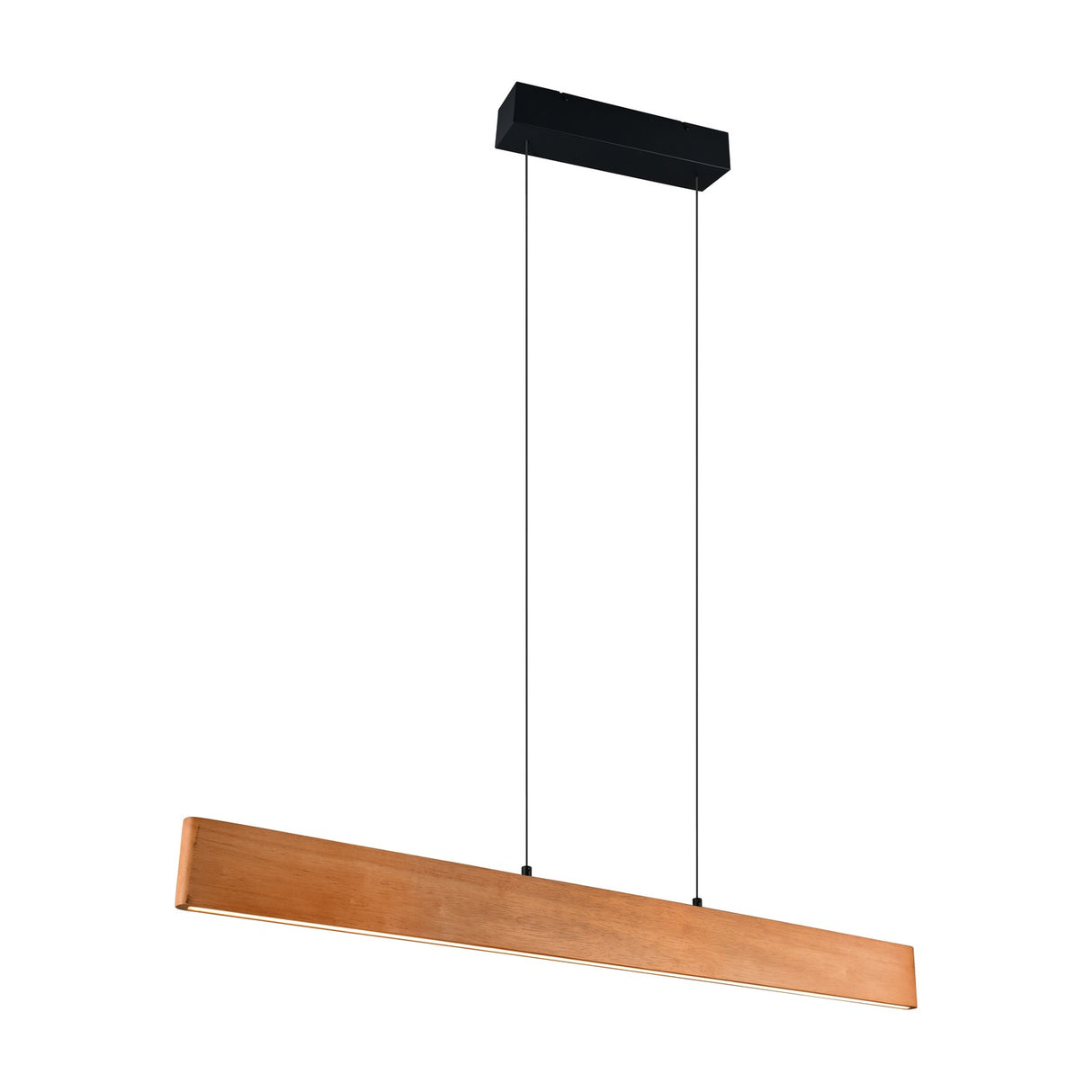 Edgewood LED Up Down Wooden 115cm Pendant – Wood