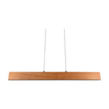 Edgewood LED Up Down Wooden 115cm Pendant – Wood