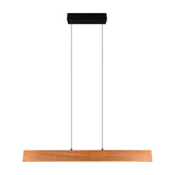 Edgewood LED Up Down Wooden 115cm Pendant – Wood