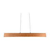 Edgewood LED Up Down Wooden 115cm Pendant – Wood