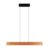 Edgewood LED Up Down Wooden 115cm Pendant – Wood
