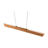 Edgewood LED Up Down Wooden 115cm Pendant – Wood