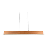 Edgewood LED Up Down Wooden 115cm Pendant – Wood