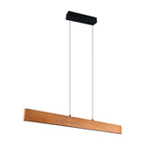 Edgewood LED Up Down Wooden 115cm Pendant – Wood