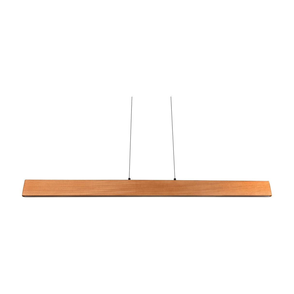 Edgewood LED Up Down Wooden 150cm Pendant – Wood