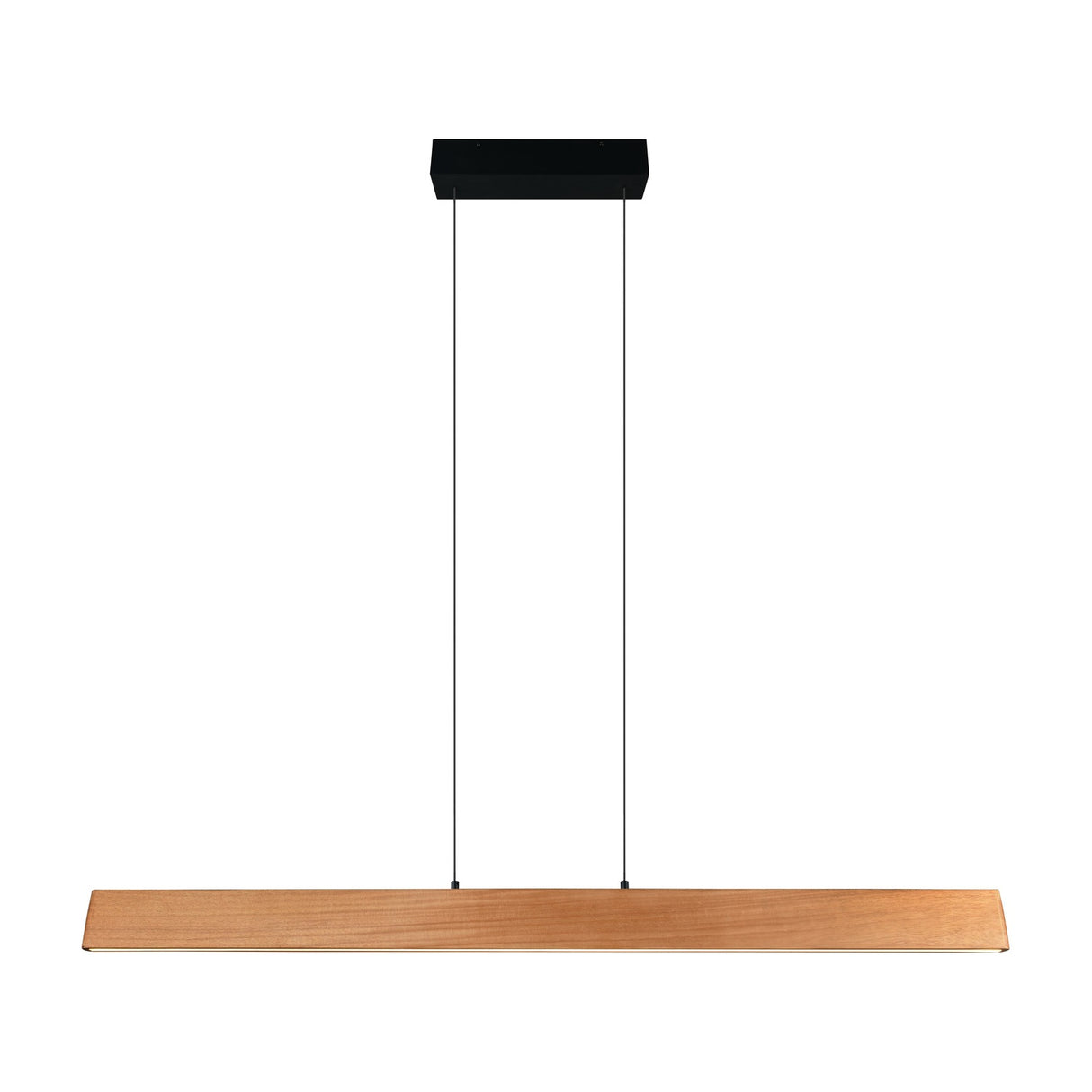 Edgewood LED Up Down Wooden 150cm Pendant – Wood