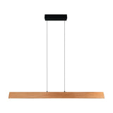 Edgewood LED Up Down Wooden 150cm Pendant – Wood