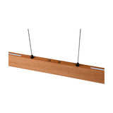 Edgewood LED Up Down Wooden 150cm Pendant – Wood