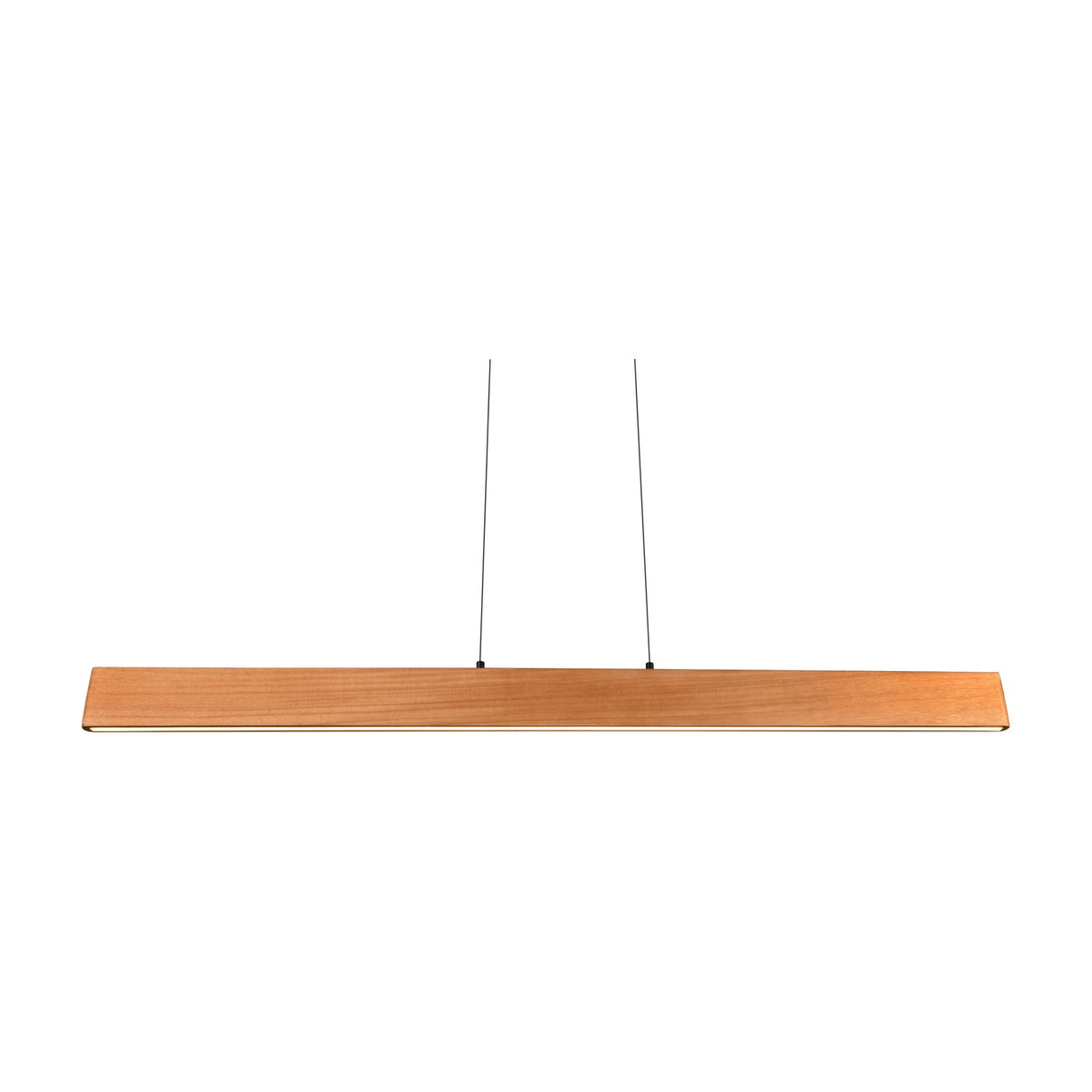Edgewood LED Up Down Wooden 150cm Pendant – Wood