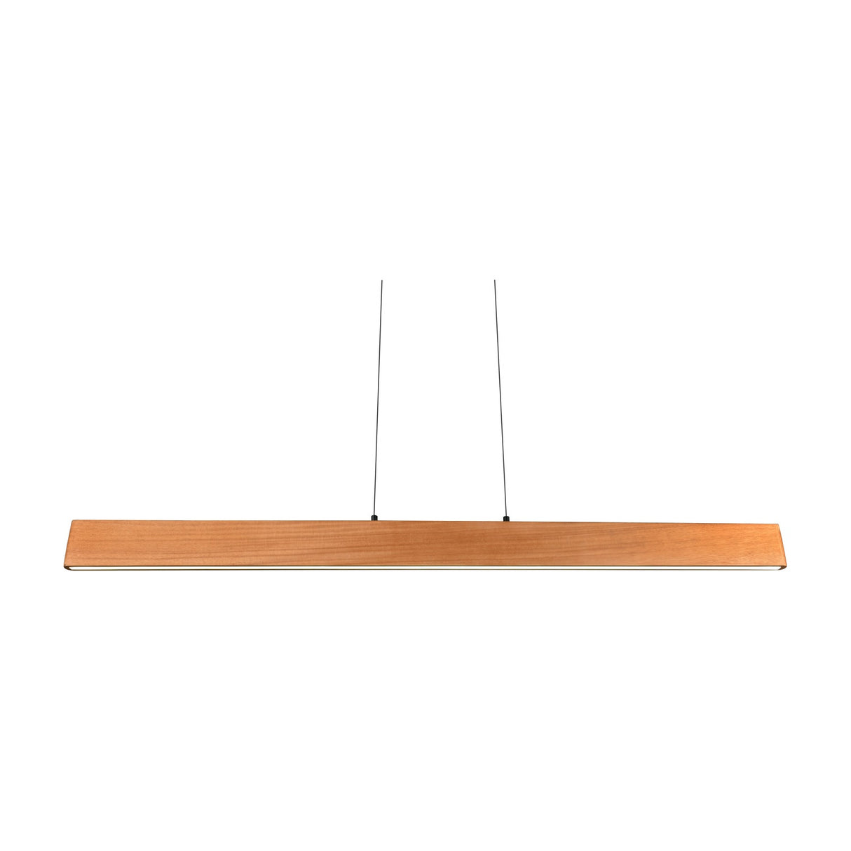 Edgewood LED Up Down Wooden 150cm Pendant – Wood