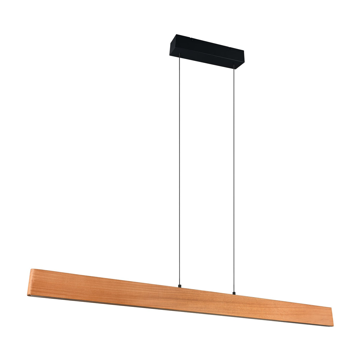 Edgewood LED Up Down Wooden 150cm Pendant – Wood