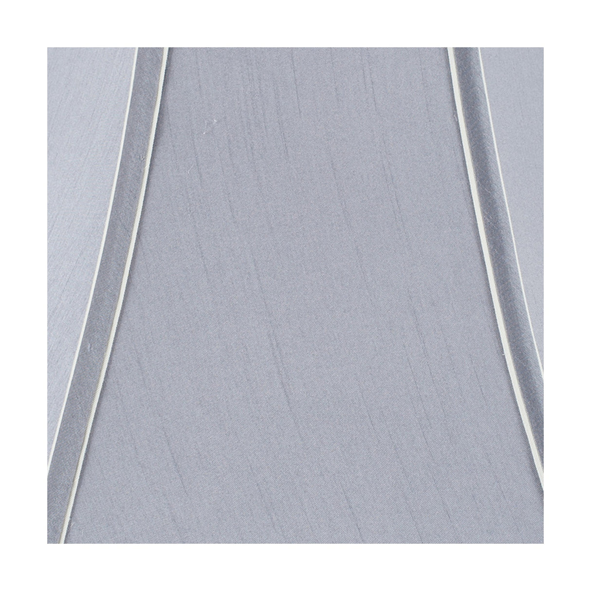 Lyla Steel Grey Silk Mix Bowed Lampshade - 25cm