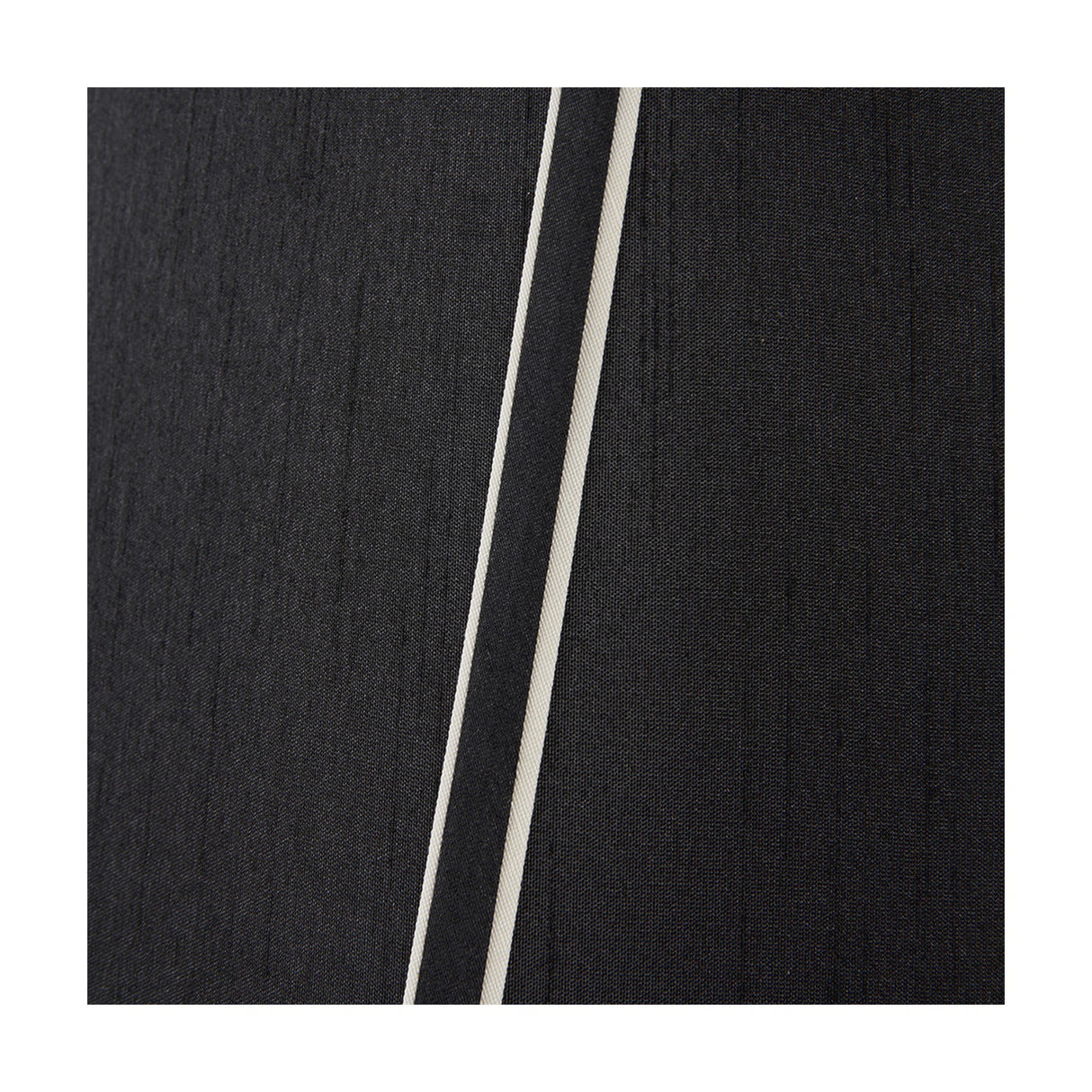 Lyla Black Silk Mix Bowed Lampshade - 40cm
