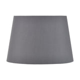 Adelaide Steel Grey Tapered Cotton Mix Lampshade - 30cm