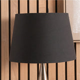 Adelaide Black Tapered Cotton Mix Lampshade - 35cm