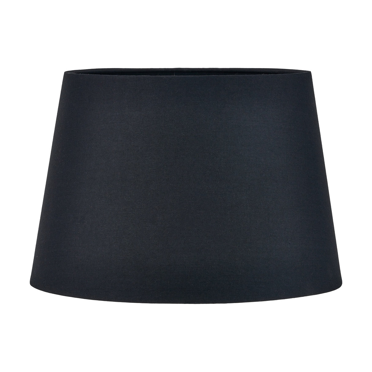 Adelaide Black Tapered Cotton Mix Lampshade - 40cm