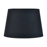 Adelaide Black Tapered Cotton Mix Lampshade - 40cm