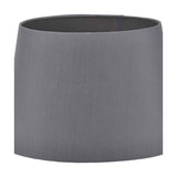 Adelaide Steel Grey Tapered Cotton Mix Lampshade - 40cm