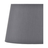 Adelaide Steel Grey Tapered Cotton Mix Lampshade - 40cm