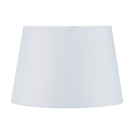 Adelaide Ivory Tapered Cotton Mix Lampshade, 20cm wide fabric shade with a smooth finish, shown against a plain white background.