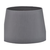 Adelaide Steel Grey Tapered Cotton Mix Lampshade - 20cm
