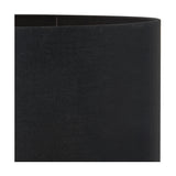 Harry Black Cotton Mix Cylinder Lampshade - 45cm