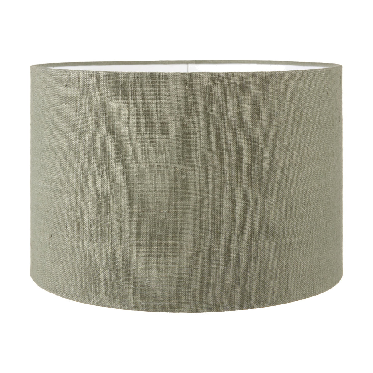 Edward Pistachio Green Linen Cylinder Lampshade - 30cm