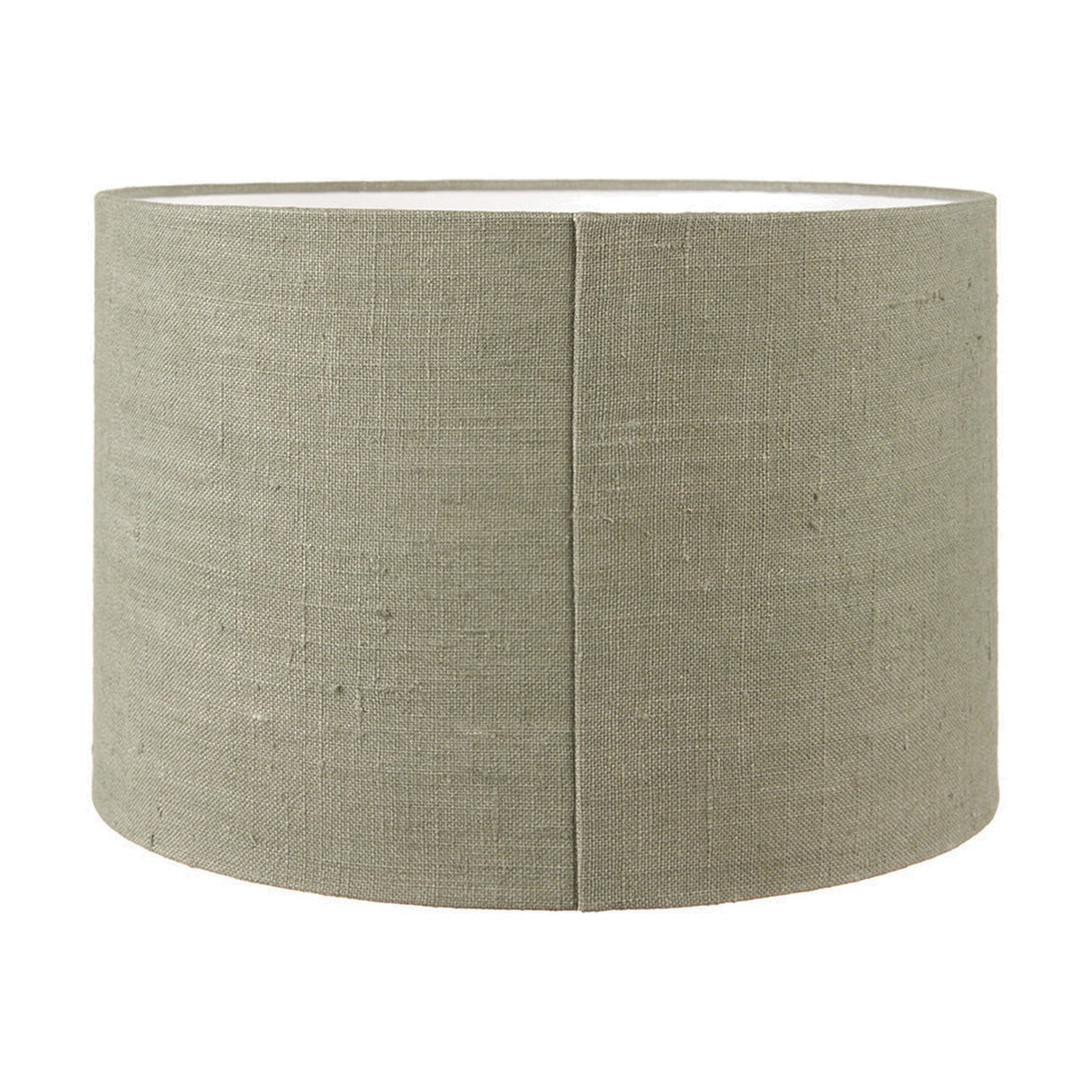 Edward Pistachio Green Linen Cylinder Lampshade - 30cm