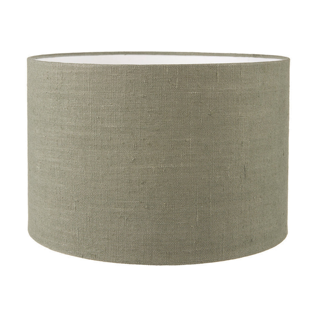Edward Pistachio Green Linen Cylinder Lampshade - 40cm