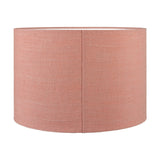 Edward Apricot Linen Cylinder Lampshade - 45cm