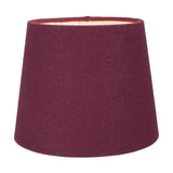 Pelham Mulberry Handloom Tapered Candle Clip Lampshade - 15cm