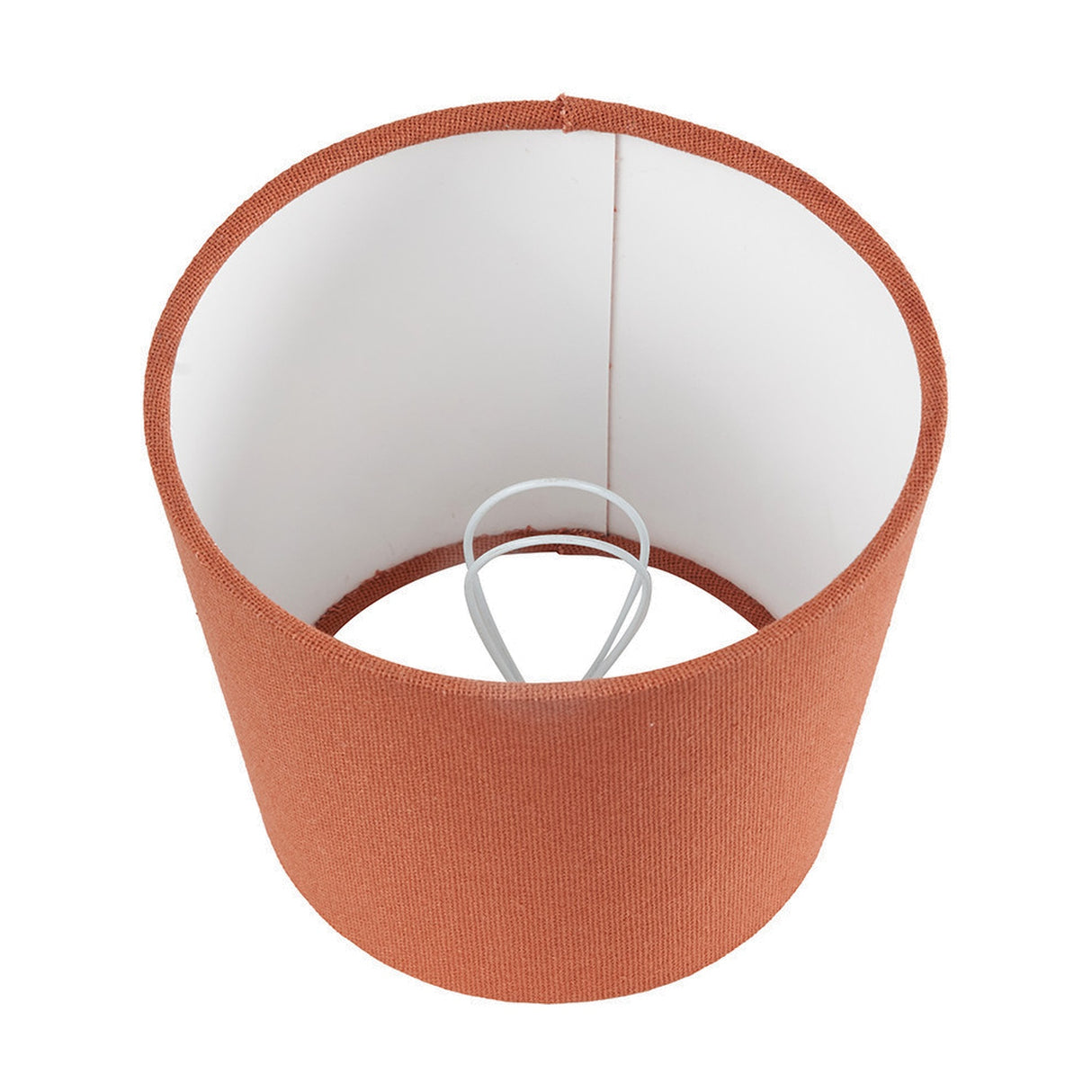 Pelham Tobacco Handloom Tapered Candle Clip Lampshade - 15cm