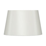 Martha Cream Oval Silk Mix Tapered Lampshade - 25cm