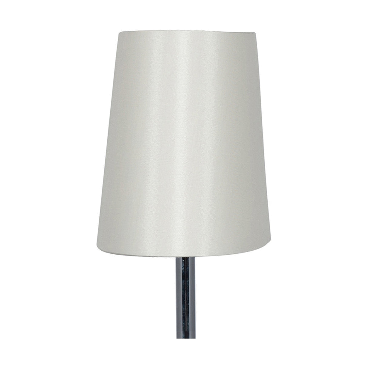 Martha Cream Oval Silk Mix Tapered Lampshade - 25cm