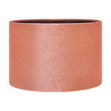 Bow Apricot Velvet Cylinder Lampshade - 35cm