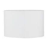 Mia Ivory Oval Cotton Mix Lampshade - 11cm