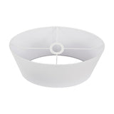 Mia Ivory Oval Cotton Mix Lampshade - 11cm