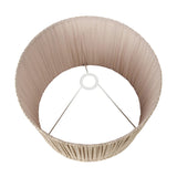 Vienna Taupe Chevron Pleated Lampshade - 45cm