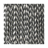 Vienna Black Chevron Pleated Lampshade - 50cm